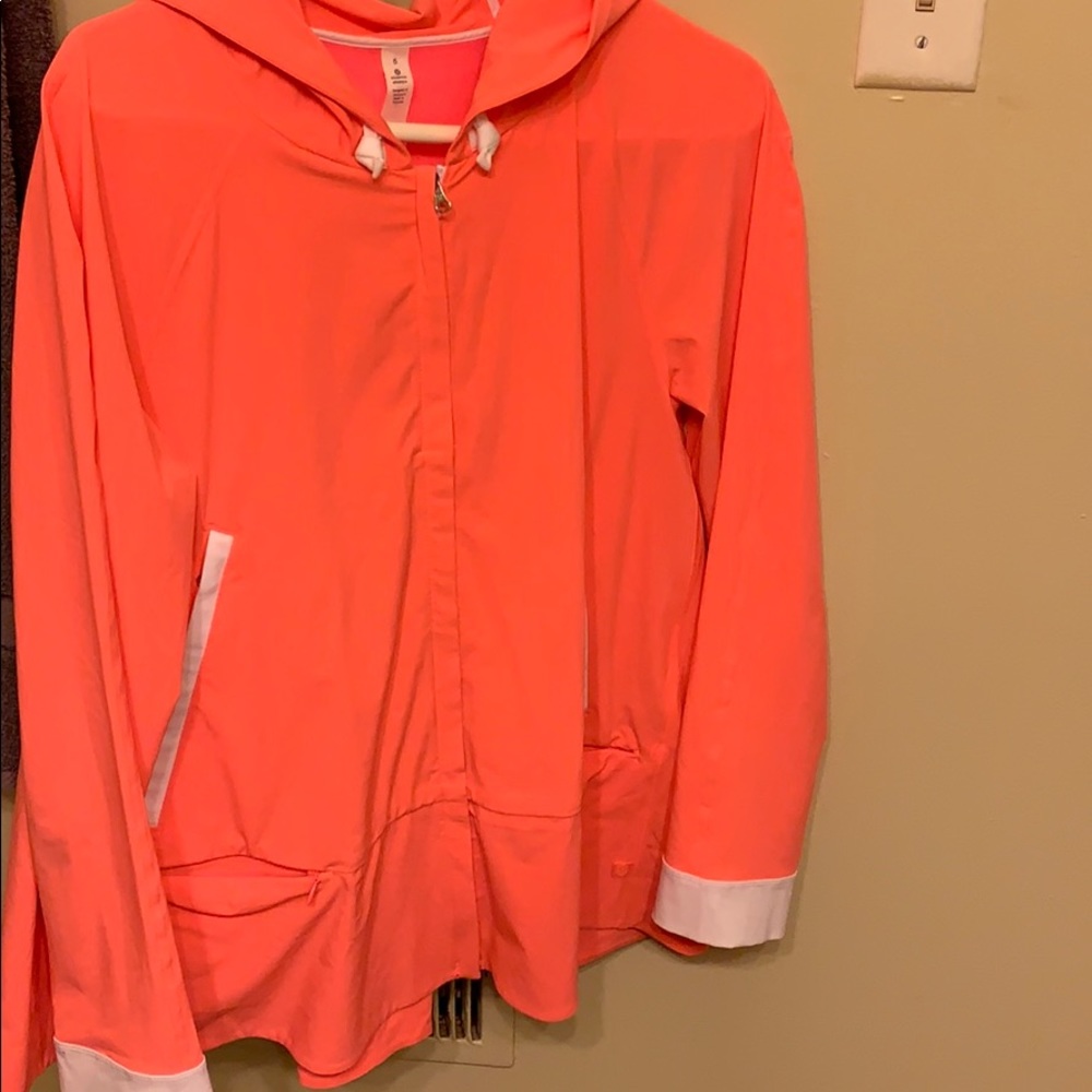 Lululemon pink rain jacket